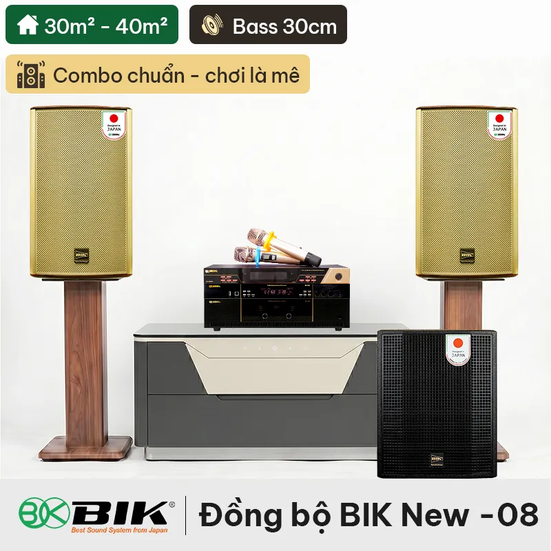 Dàn karaoke đồng bộ BIK New 08