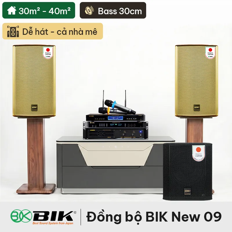 Dàn karaoke đồng bộ BIK New 09
