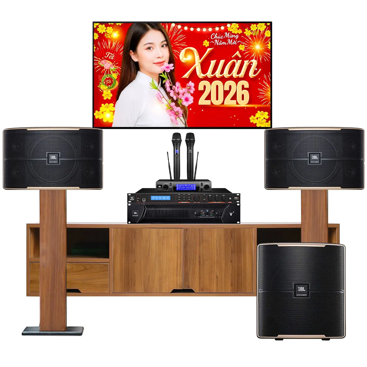Dàn karaoke đồng bộ full JBL 01