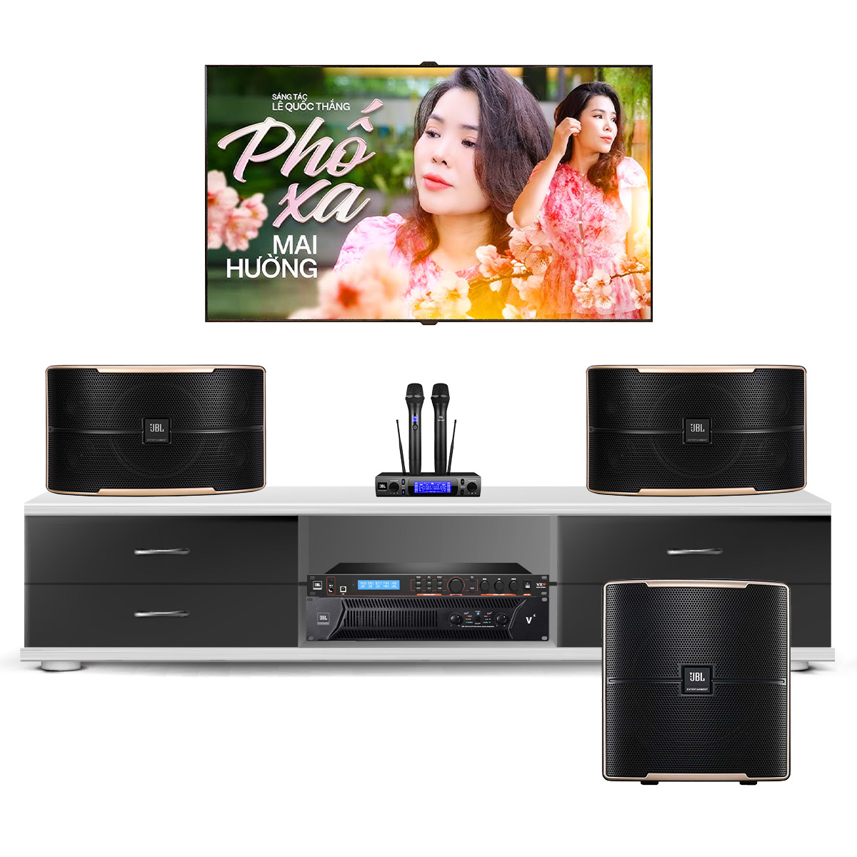 Dàn karaoke đồng bộ full JBL 01
