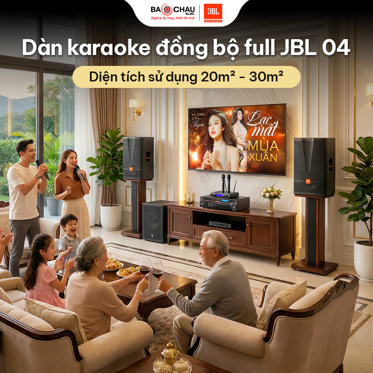Dàn karaoke đồng bộ full JBL 04