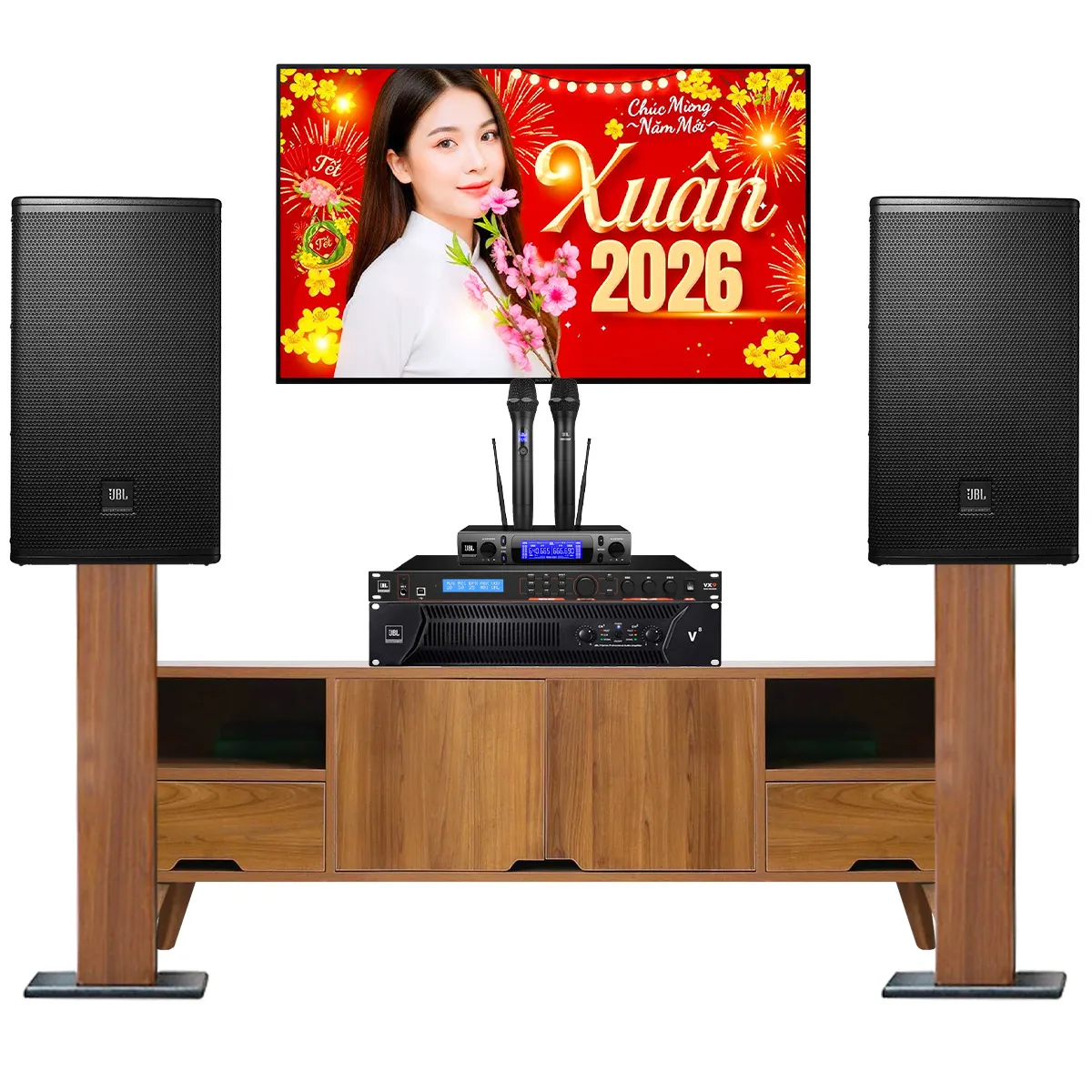 Dàn karaoke đồng bộ full JBL 06
