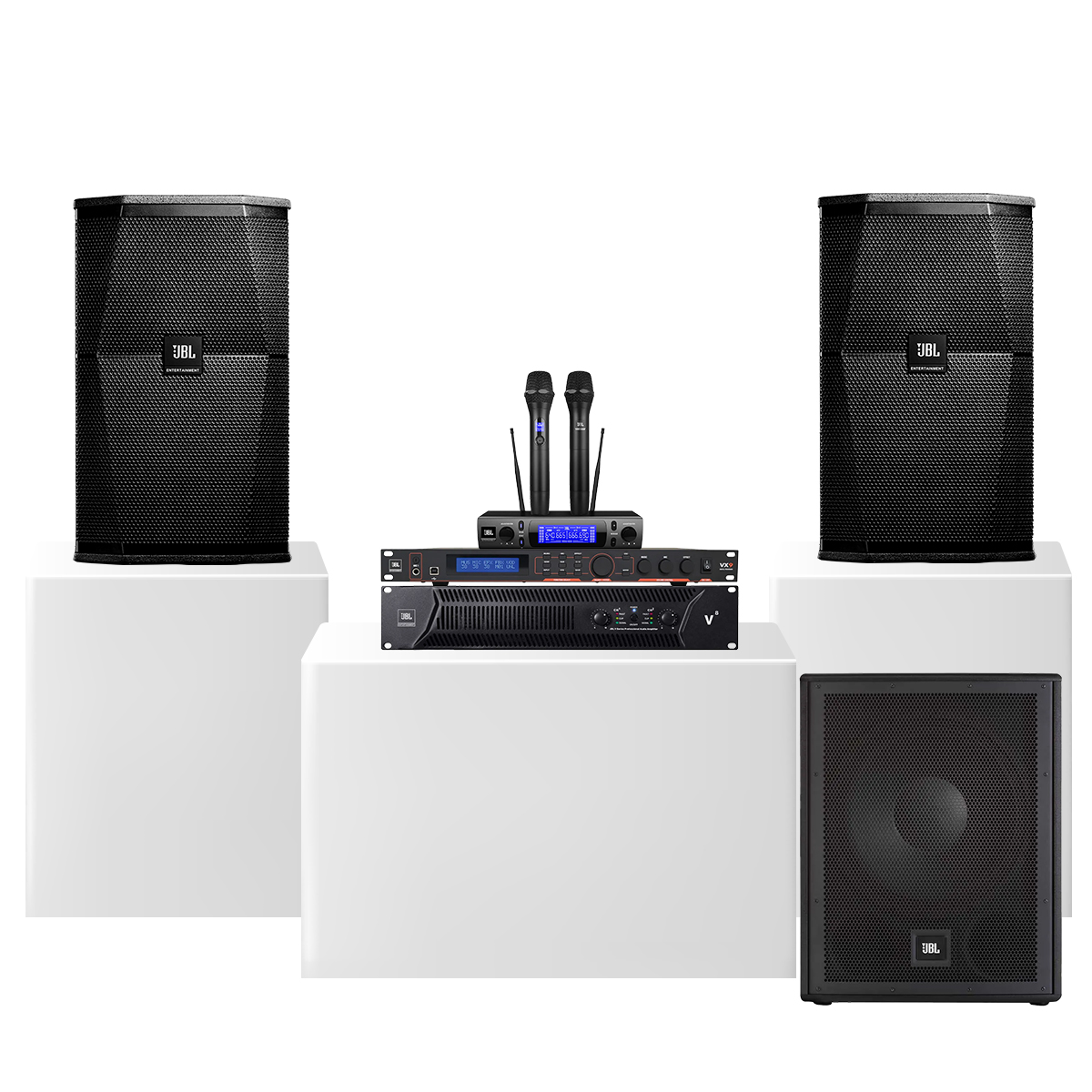 Dàn karaoke đồng bộ full JBL 08