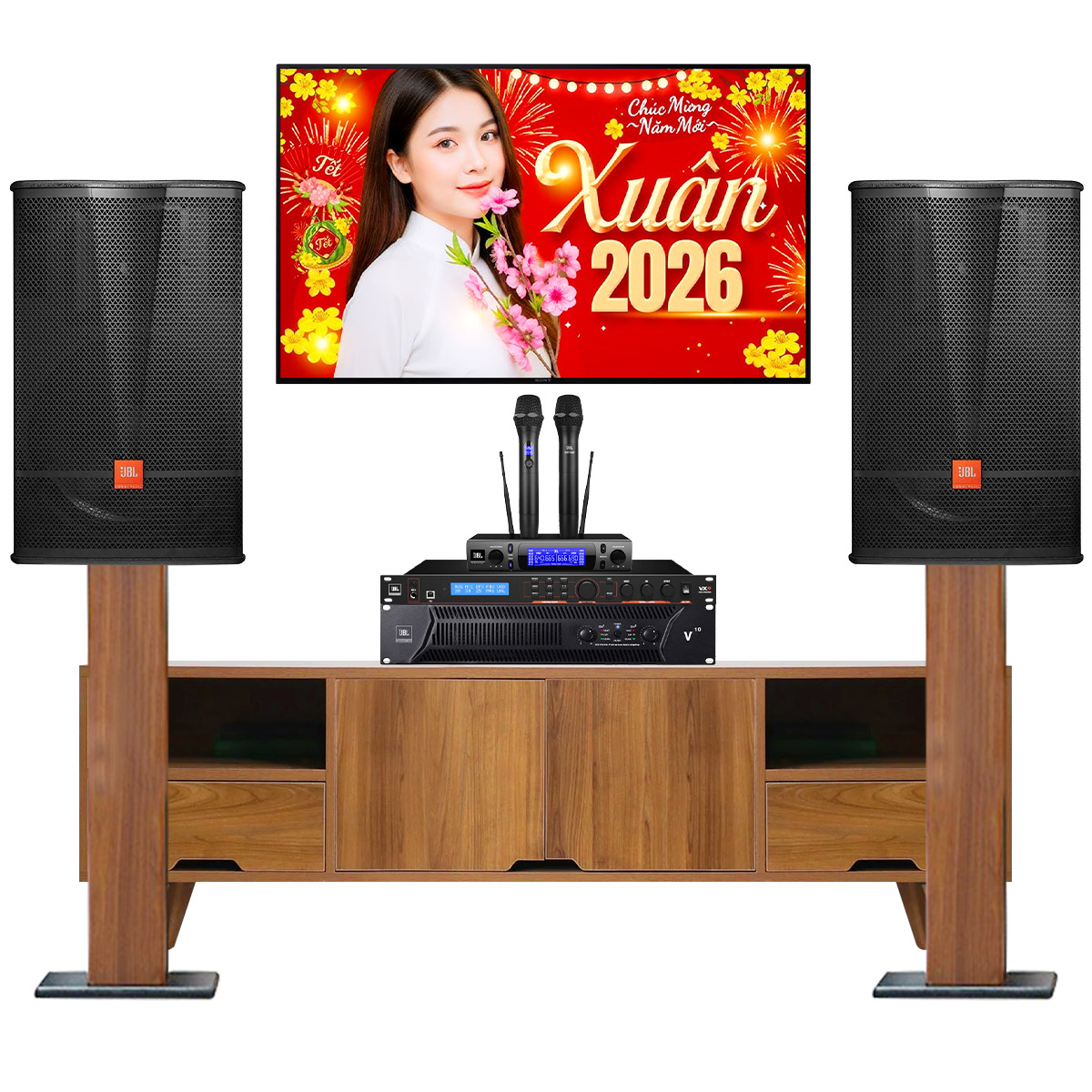 Dàn karaoke đồng bộ full JBL 10