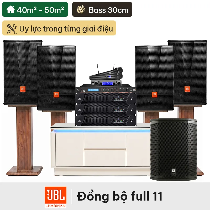 Dàn karaoke đồng bộ full JBL 11