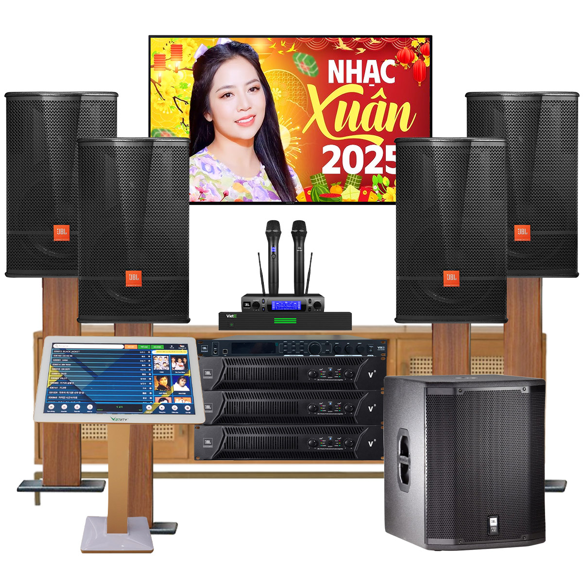 Dàn karaoke đồng bộ full JBL 11