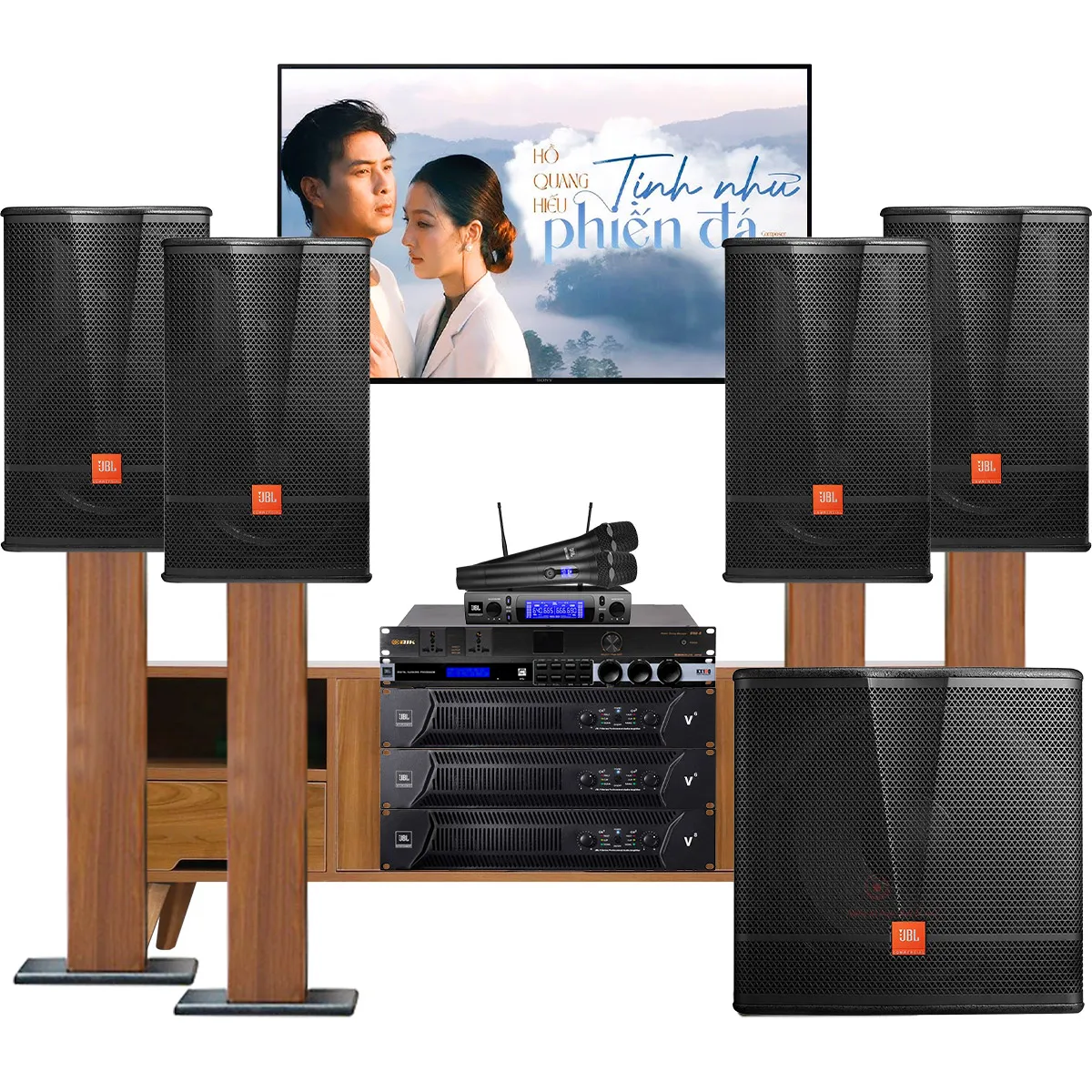 Dàn karaoke đồng bộ full JBL 13