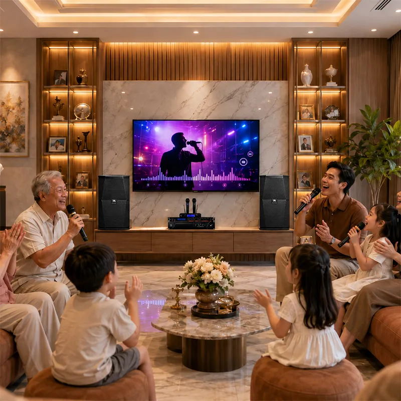 Dàn karaoke gia đình đồng bộ full jbl 14