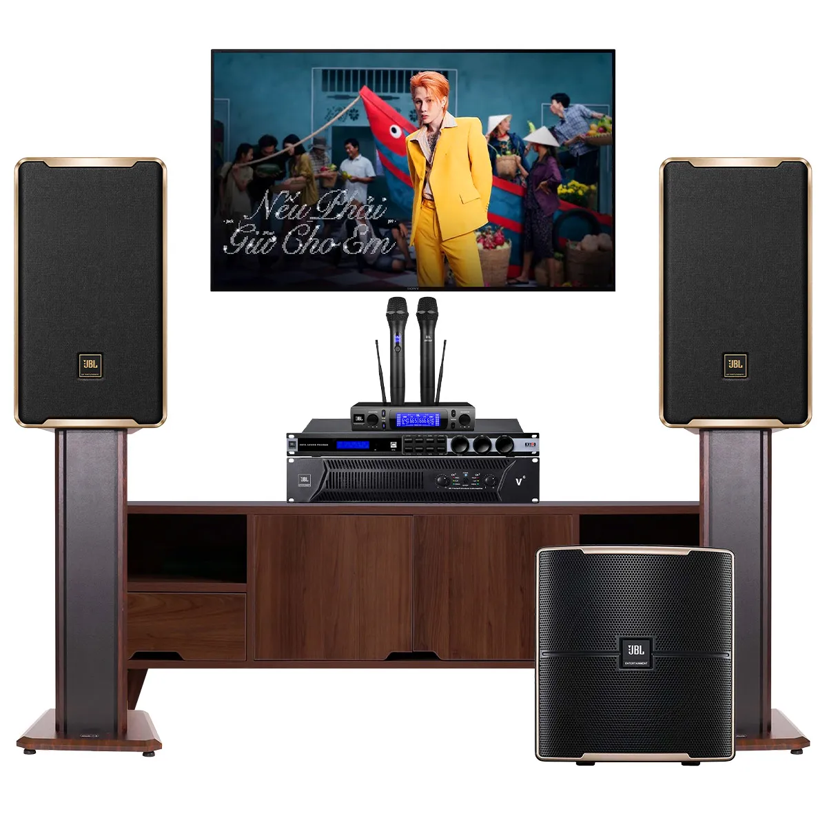 Dàn karaoke đồng bộ full JBL 18 - Hot New 2027