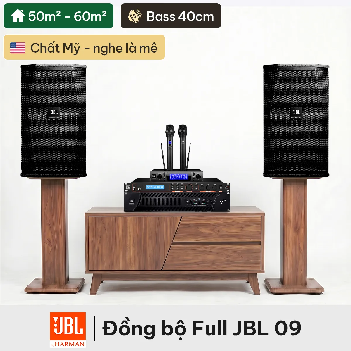 Dàn karaoke đồng bộ full JBL 09