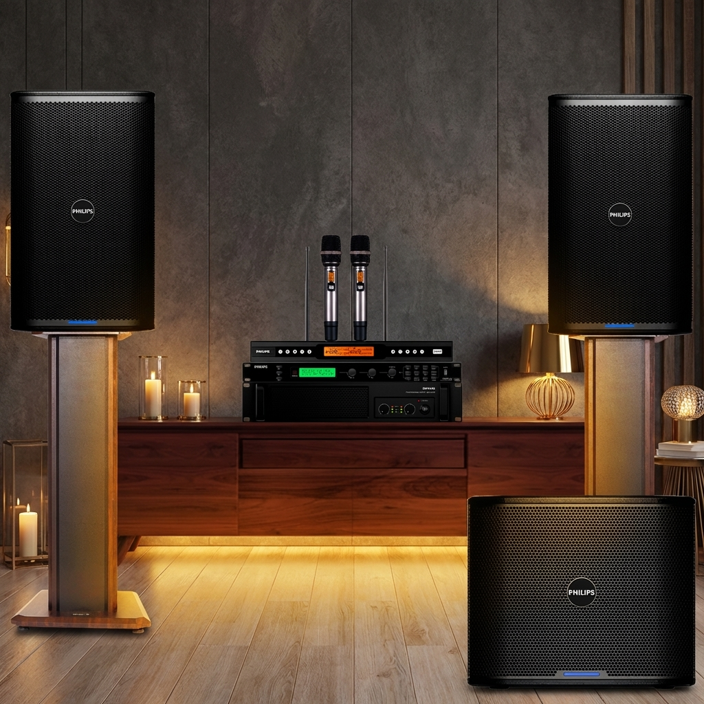 Dàn karaoke đồng bộ Philips 03 (CSS2120/70, CSS1917/70, CSS1910/70, CSS2890/70, CSS2110/70) - Hình 2