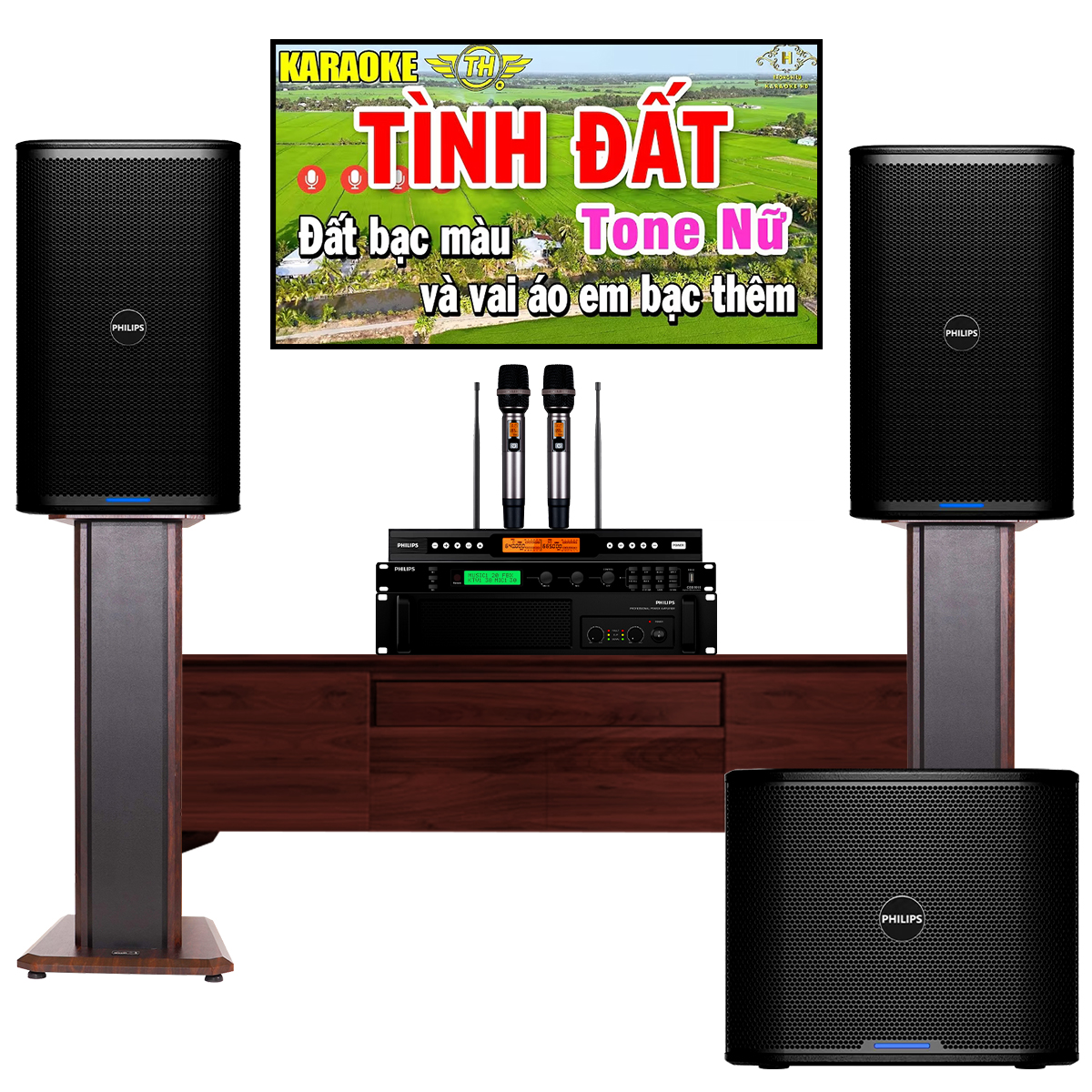 Dàn karaoke đồng bộ Philips 03 (CSS2120/70, CSS1917/70, CSS1910/70, CSS2890/70, CSS2110/70) - Hình 8