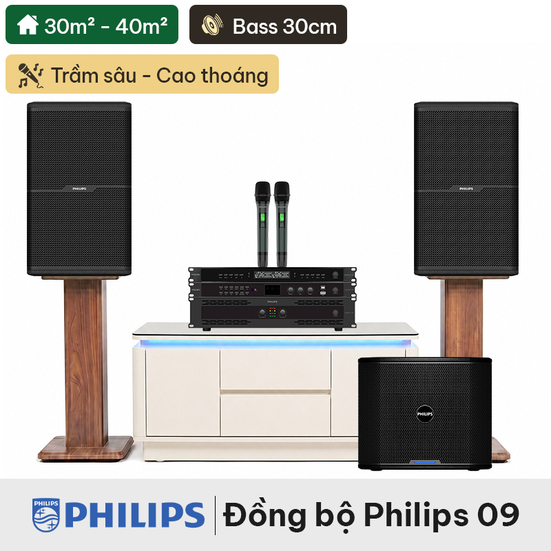 Dàn karaoke đồng bộ Philips 09