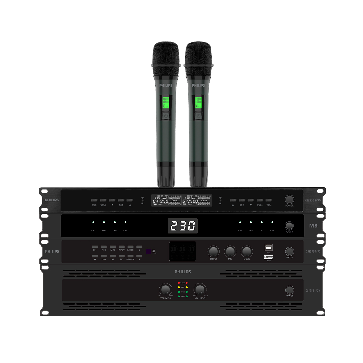 Dàn karaoke đồng bộ Philips 02 (CSS2807/70,CSS2551/70, CSS3751/70, CSS3321/70, Philips M8) - Hình 14