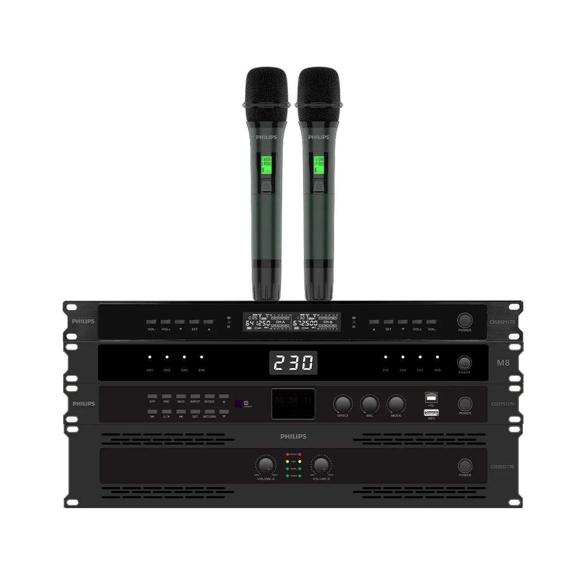 Dàn karaoke đồng bộ Philips 02 (CSS2807/70,CSS2551/70, CSS3751/70, CSS3321/70, Philips M8) - Hình 14
