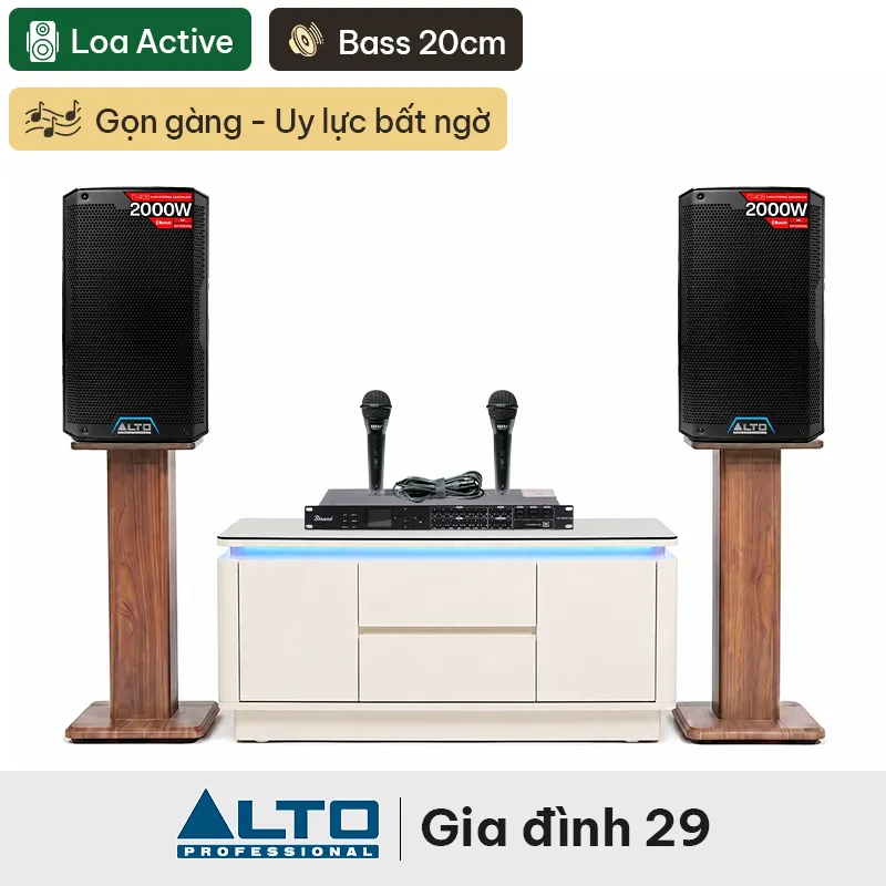 Dàn karaoke gia đình Alto 29