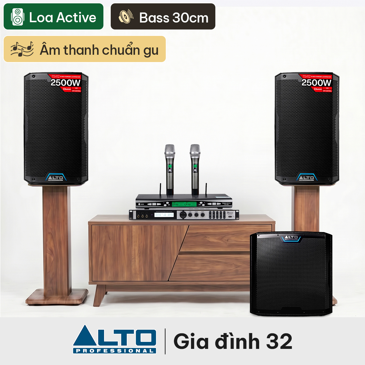 Dàn karaoke gia đình Alto 32