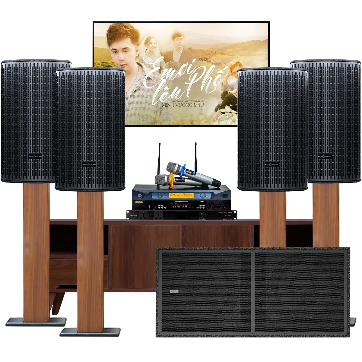 Dàn karaoke gia đình Audiocenter Active 04