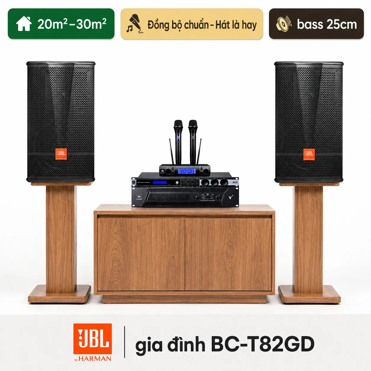 Dàn karaoke gia đình BC-T82GD