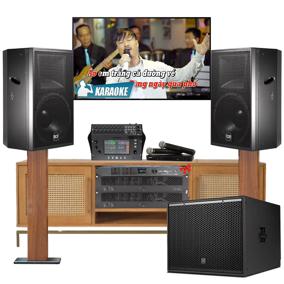 Dàn karaoke gia đình, biệt thự VIP RCF 01