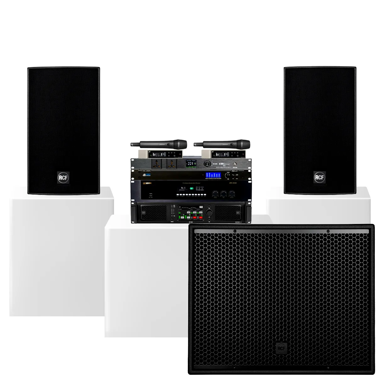Dàn karaoke gia đình, biệt thự vip RCF 04