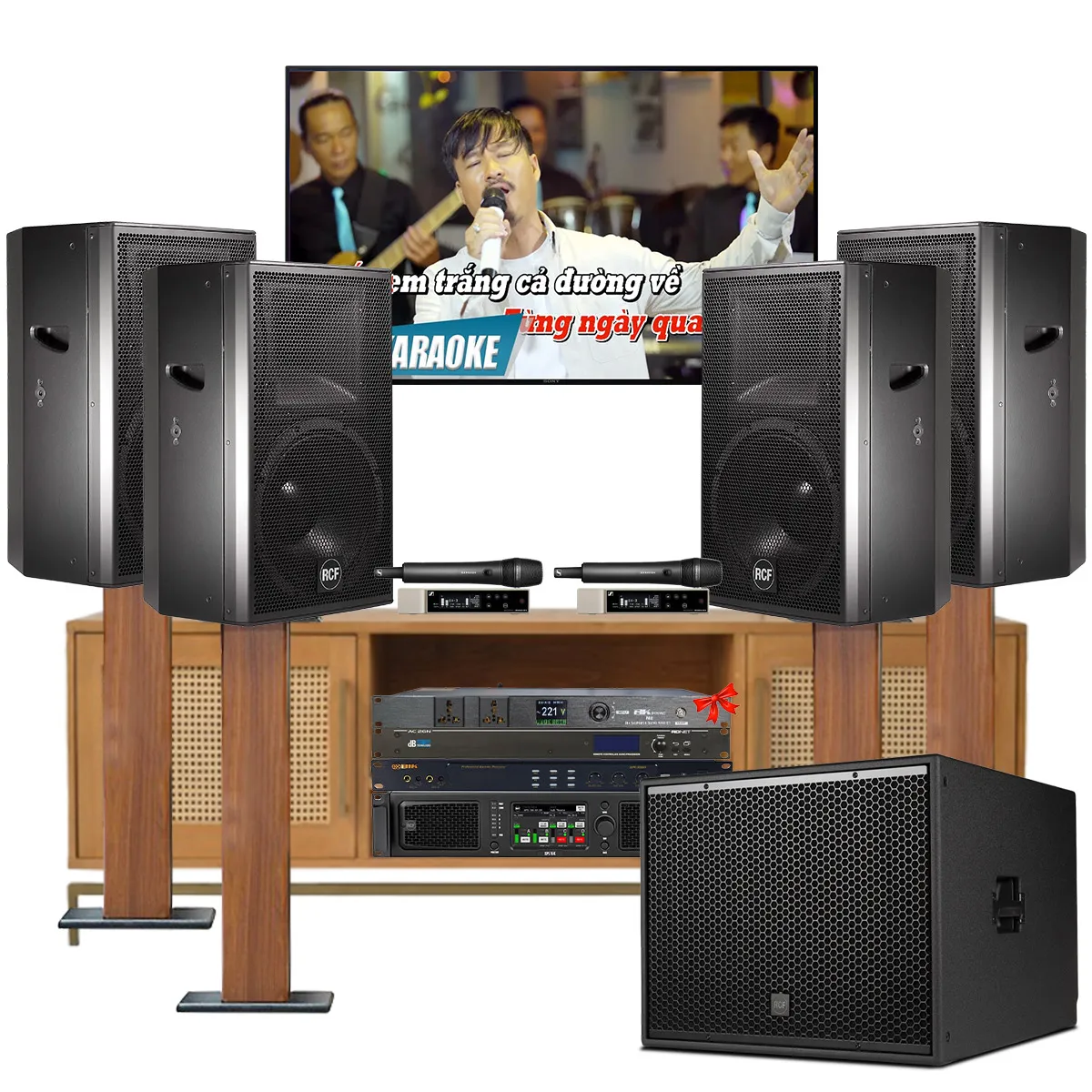 Dàn karaoke gia đình, biệt thự Vip RCF 05