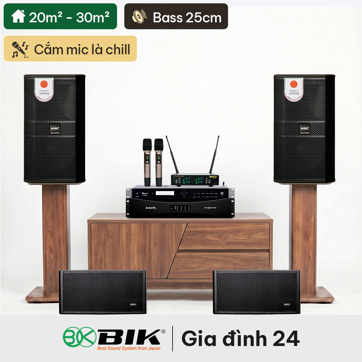 Dàn karaoke gia đình BIK 24