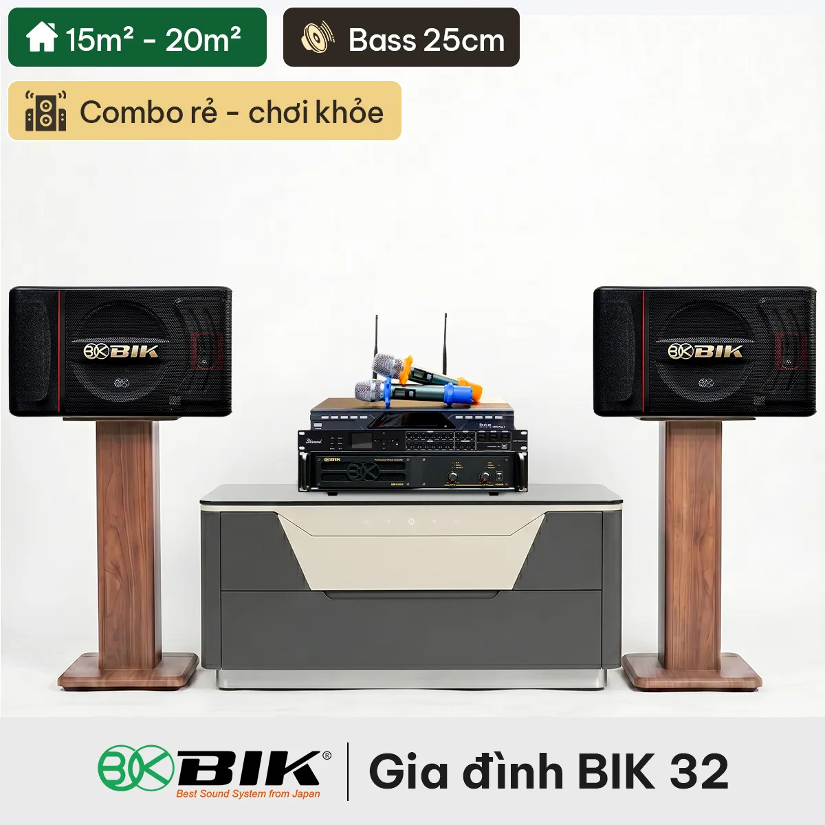 Dàn karaoke gia đình BIK 32