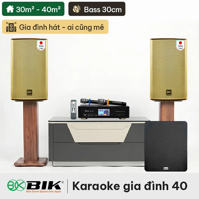 Dàn karaoke gia đình BIK 40