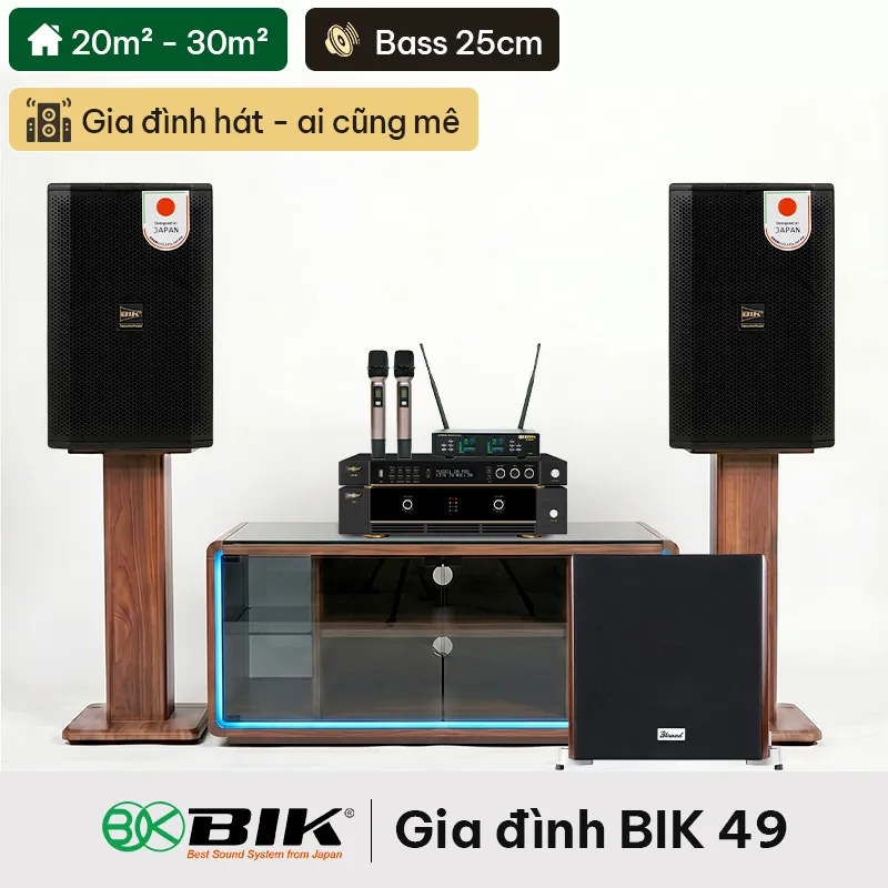 Dàn karaoke gia đình BIK 49