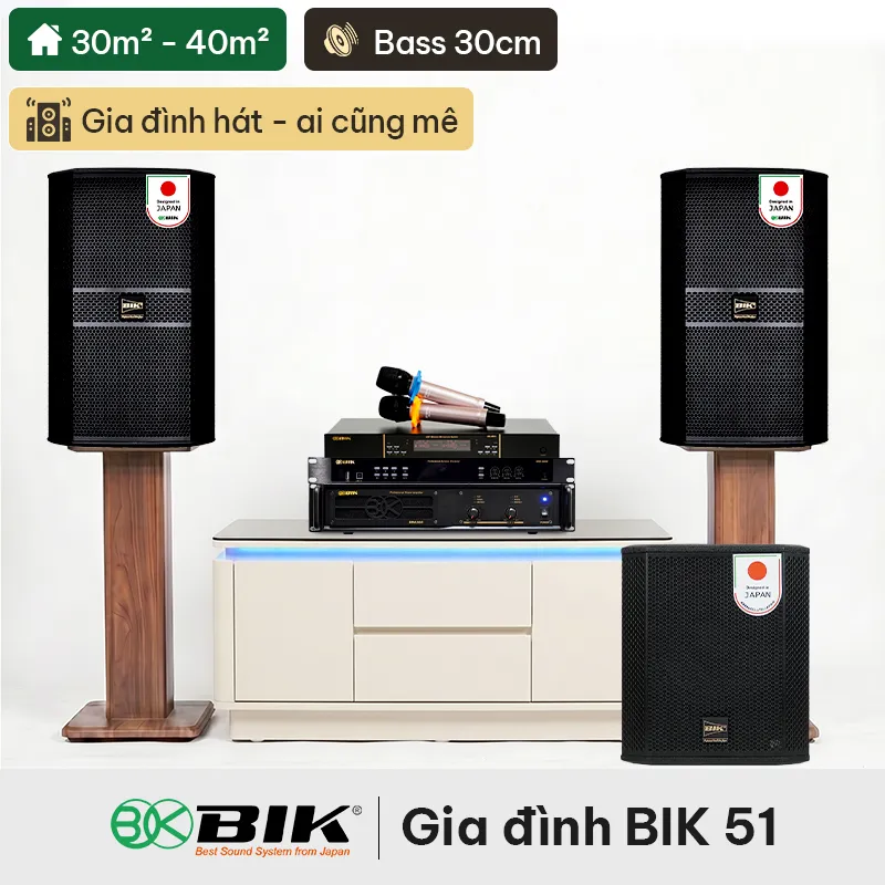 Dàn karaoke gia đình BIK 51
