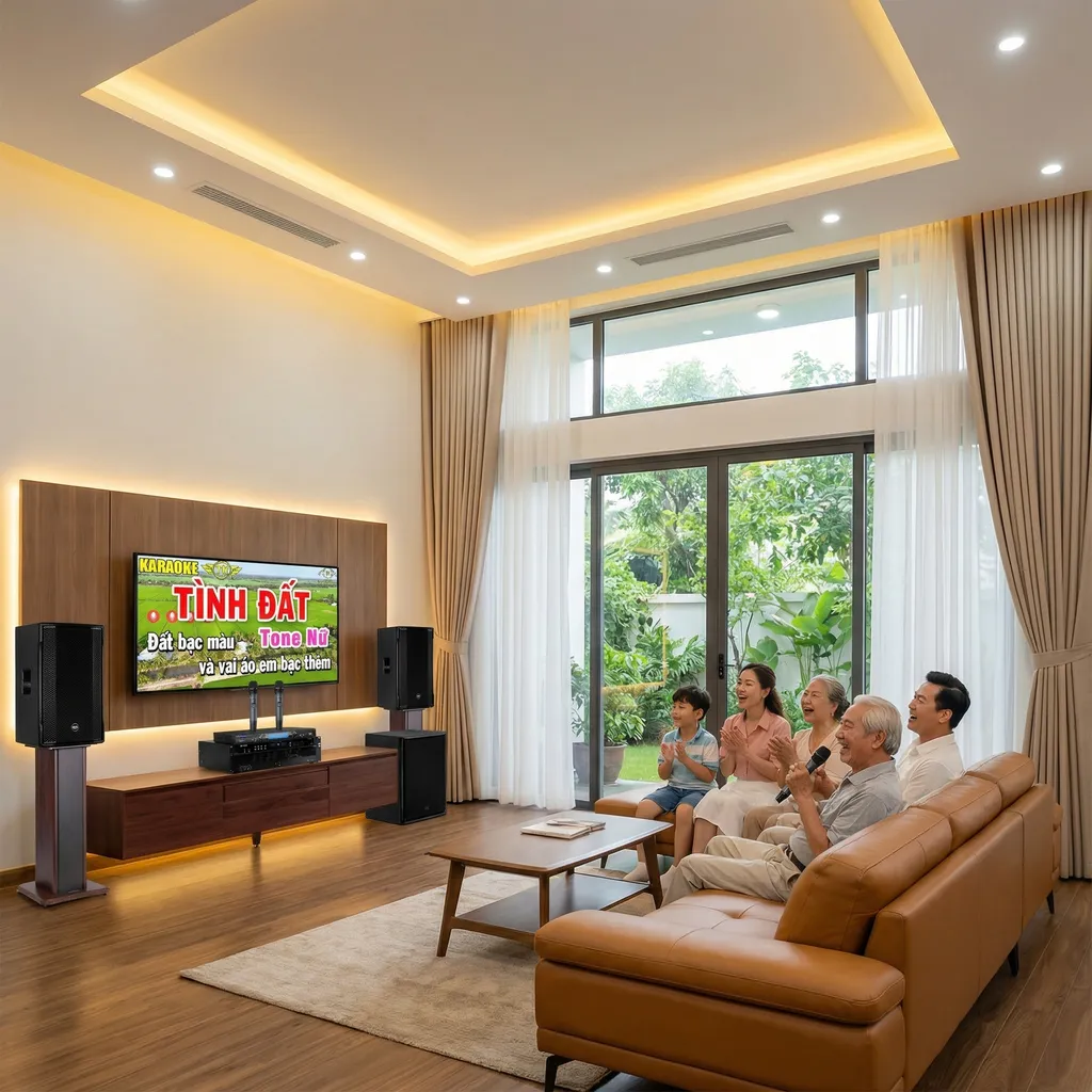 Dàn karaoke gia đình cao cấp RCF 01