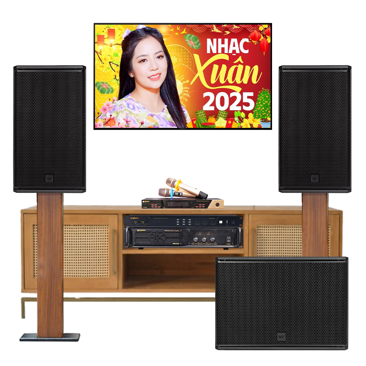 dàn karaoke gia đình cao cấp RCF 03