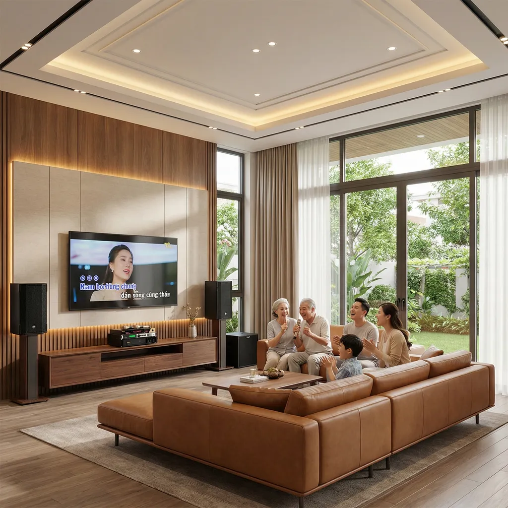 Dàn karaoke gia đình cao cấp RCF 05