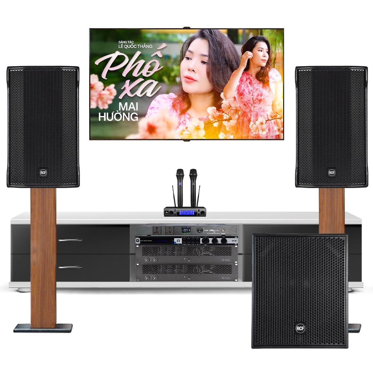 Dàn karaoke gia đình cao cấp RCF 07