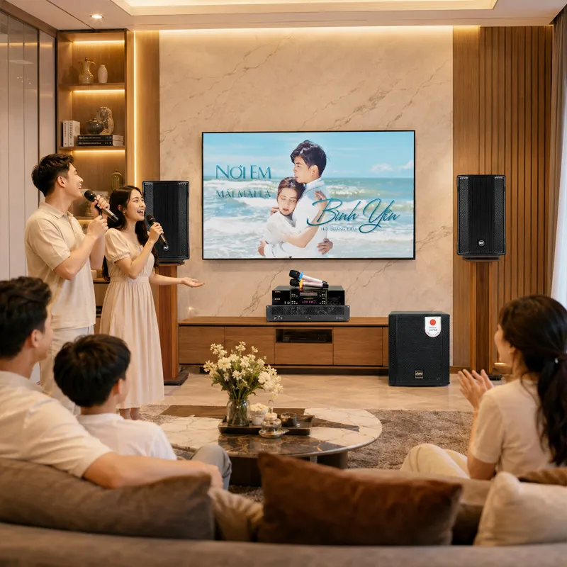Dàn karaoke gia đình cao cấp RCF 09