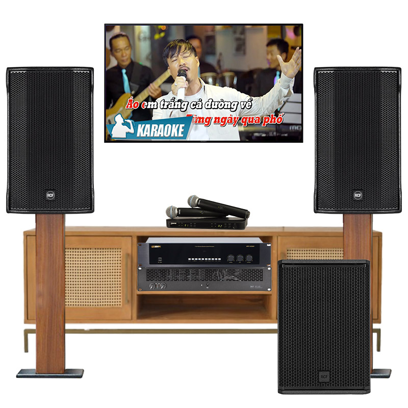 Dàn karaoke gia đình cao cấp RCF 10