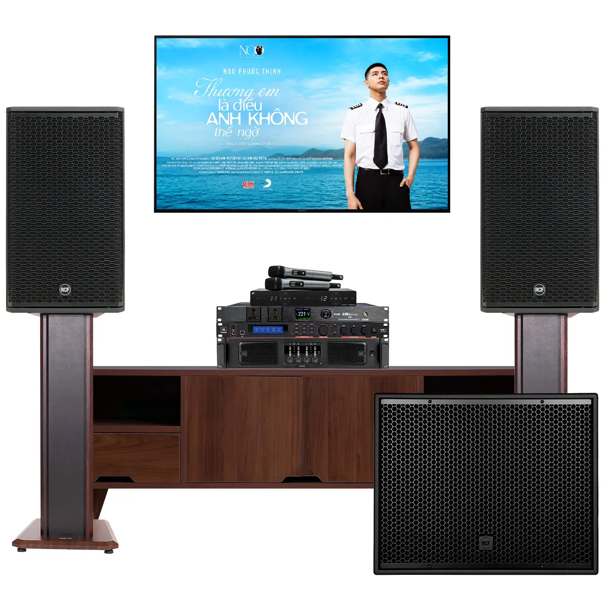 Dàn karaoke gia đình cao cấp RCF VIP 2 Italy 02