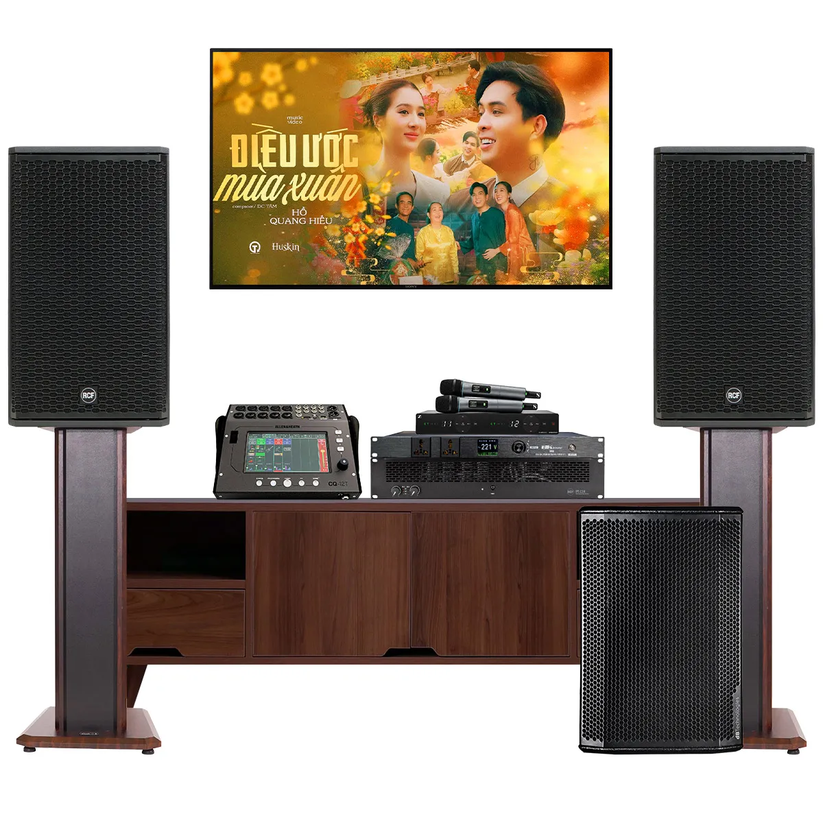 Dàn karaoke gia đình cao cấp RCF VIP 2 Italy 03