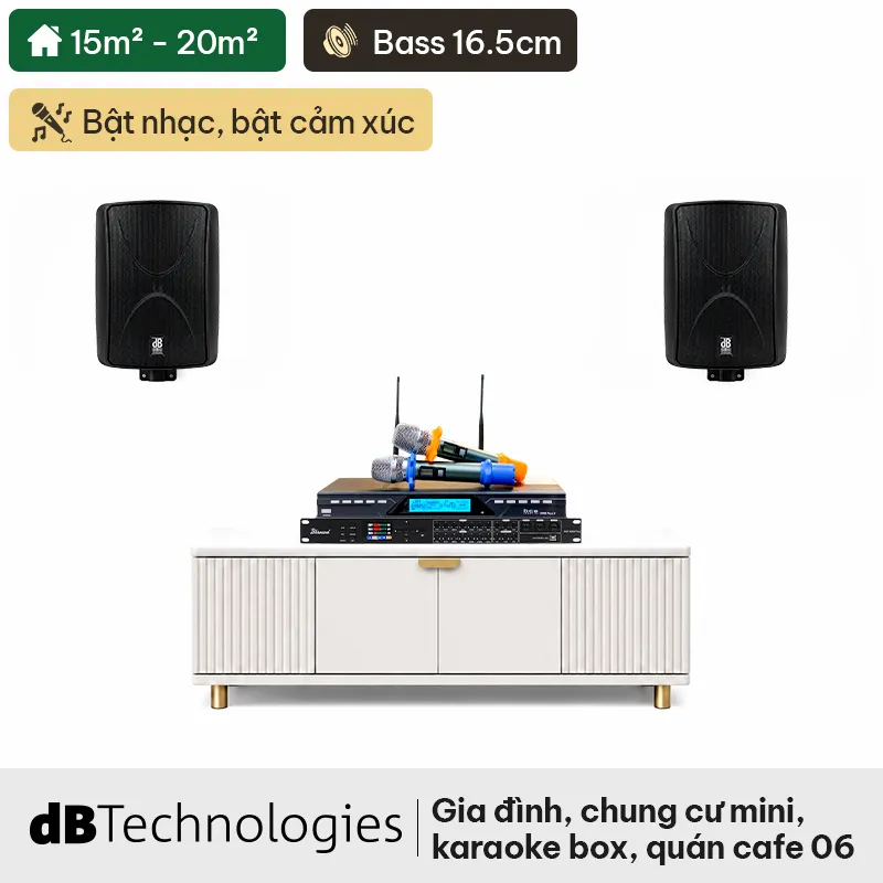 Dàn karaoke gia đình, chung cư mini, karaoke box, quán cafe 06