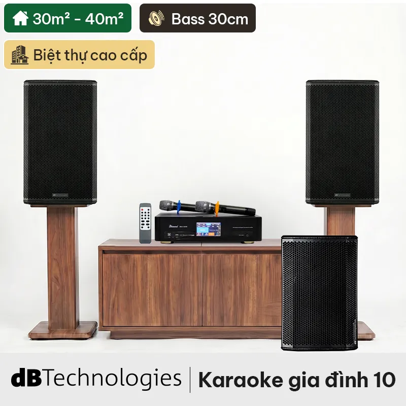 Dàn karaoke gia đình dBTechnologies 10