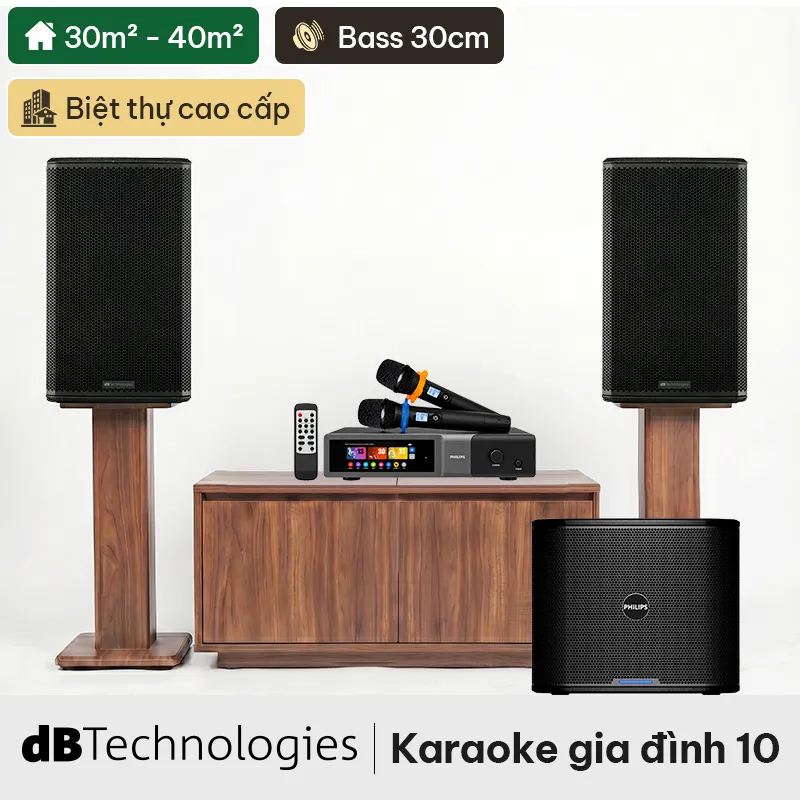 Dàn karaoke gia đình dBTechnologies 10