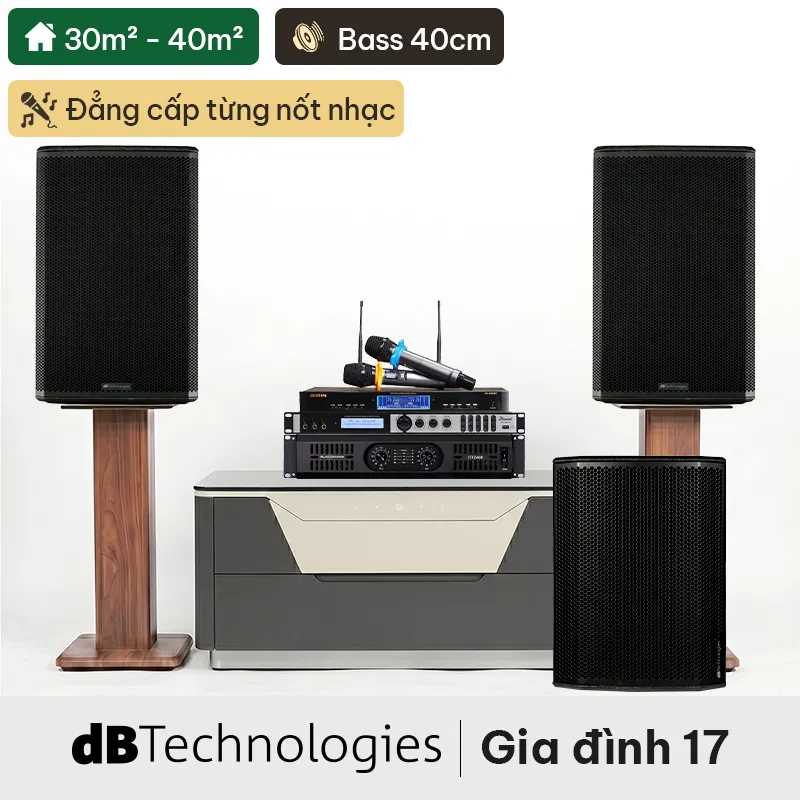 Dàn karaoke gia đình dBTechnologies 17