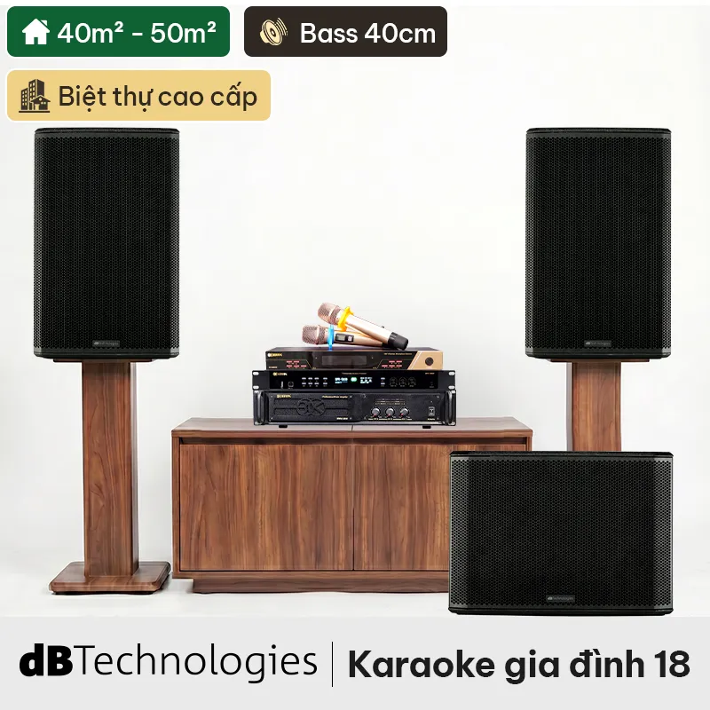 Dàn karaoke gia đình dBTechnologies 18