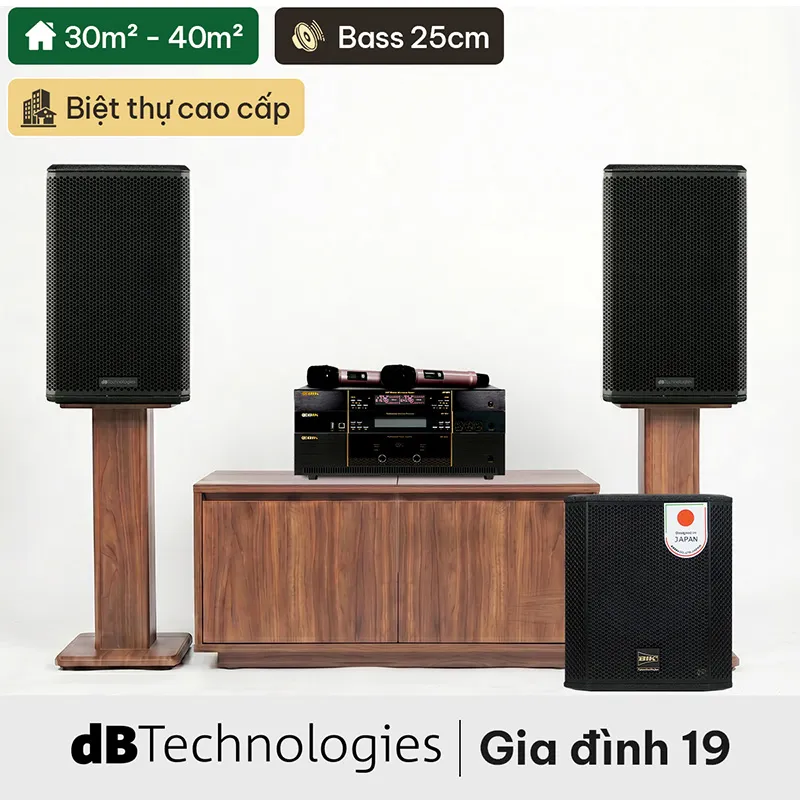 Dàn karaoke gia đình dBTechnologies 19