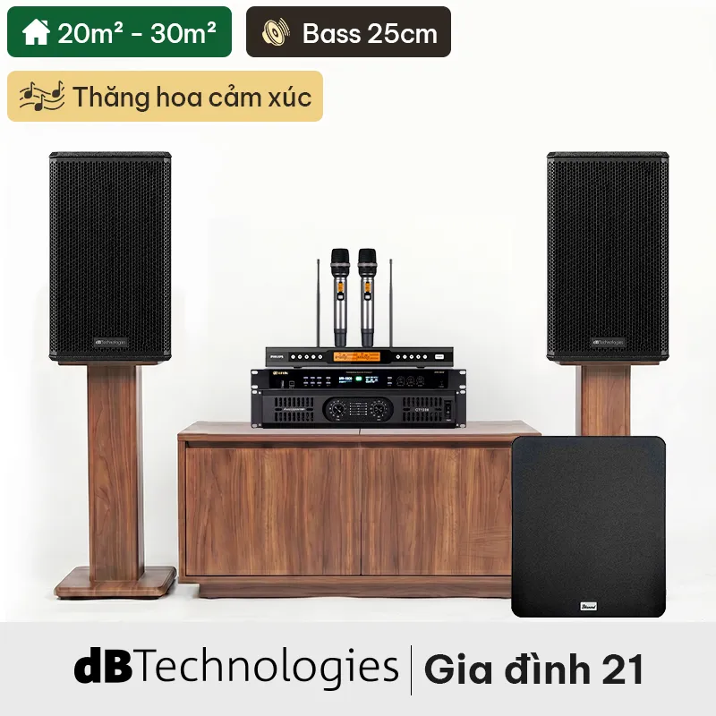 Dàn karaoke gia đình dBTechnologies 21