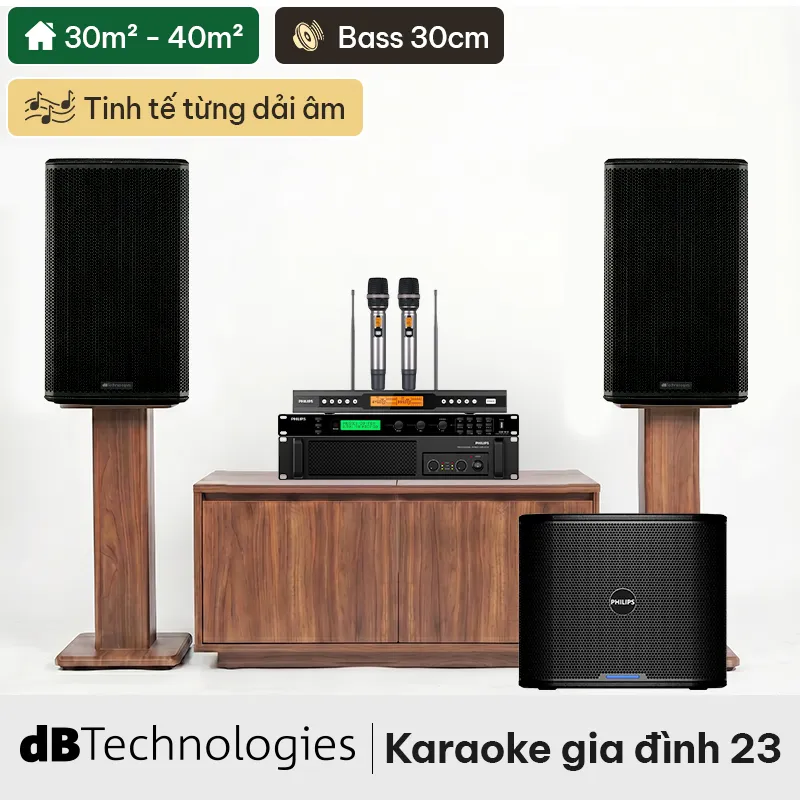Dàn karaoke gia đình dBTechnologies 23