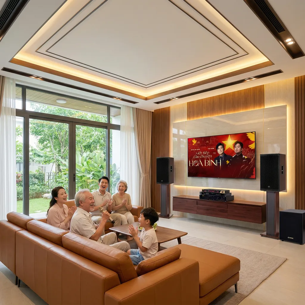 Dàn karaoke gia đình Gmax 03