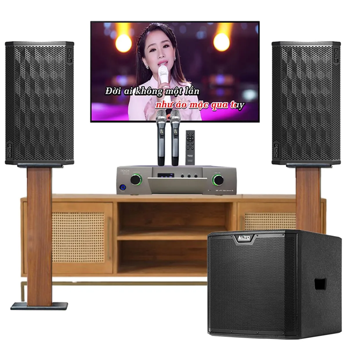 Dàn karaoke gia đình hiện đại 2024 - Denon 03