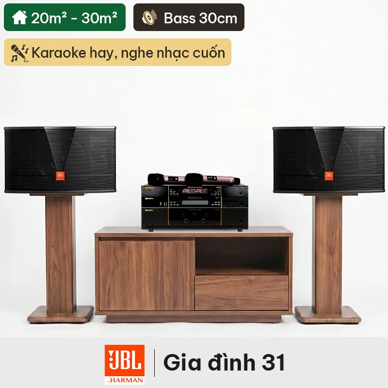 Dàn karaoke gia đình JBL 31